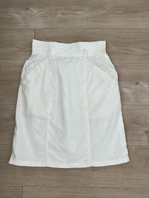 Vintage White Skirt