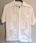 Linen White Button Up