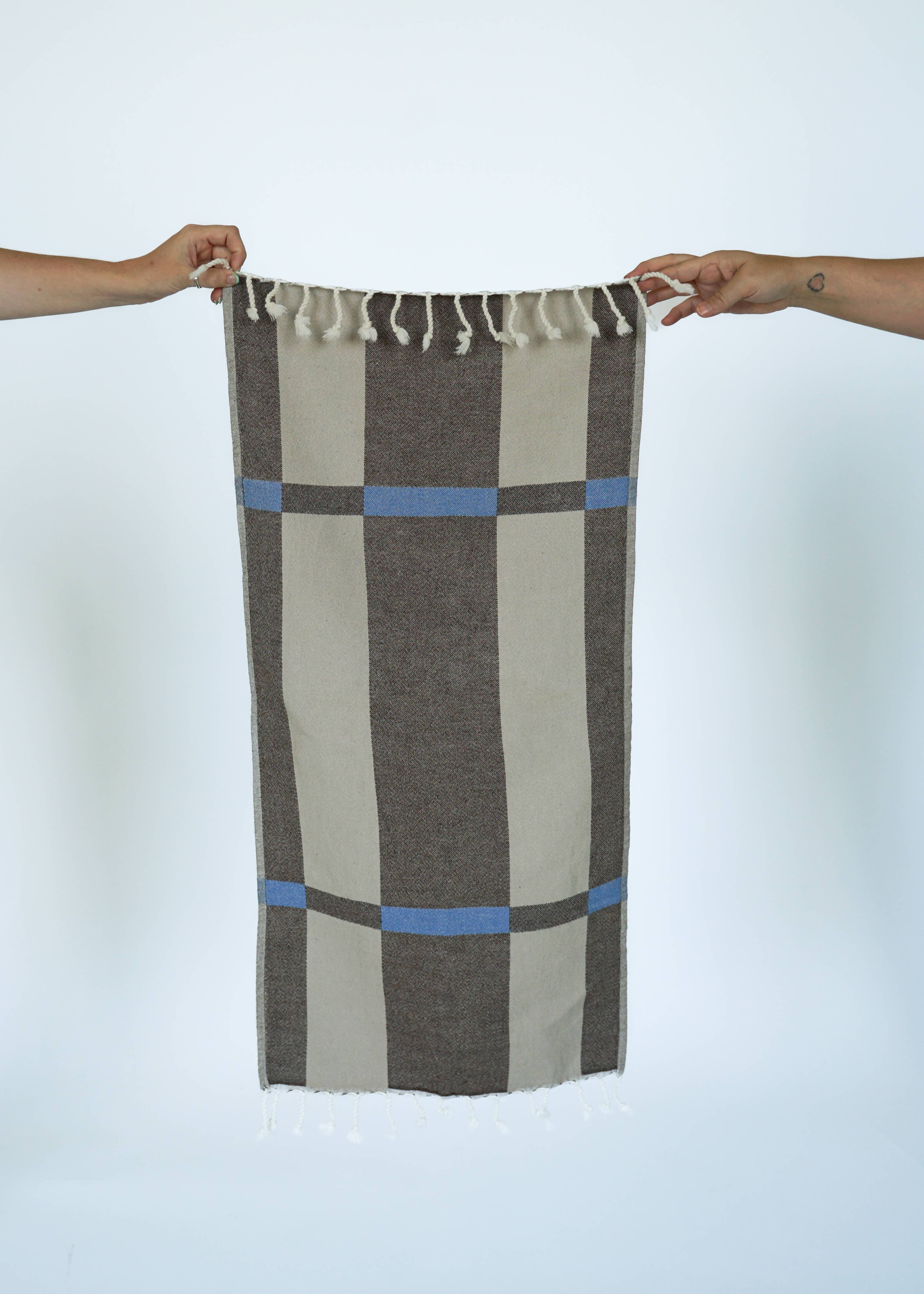 Grey Turkish Bath Towel