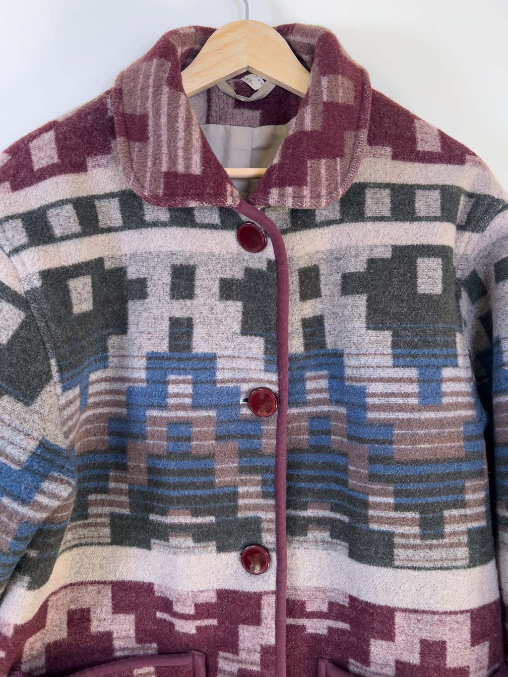 Vintage geometric jacket