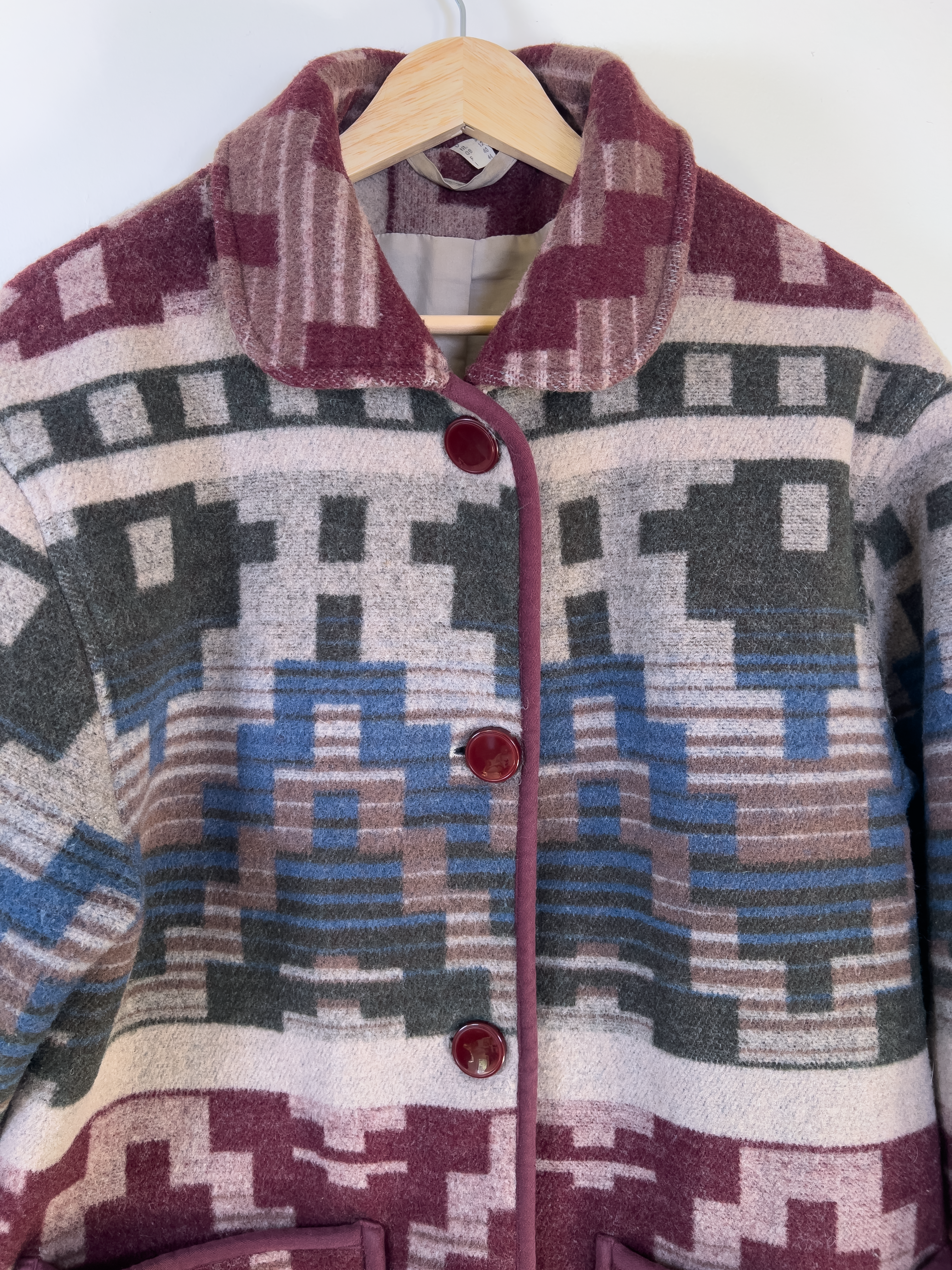 Vintage geometric jacket