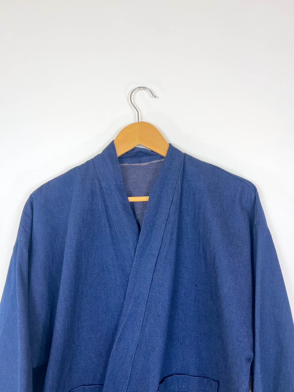 Indigo Cotton Kimono Jacket