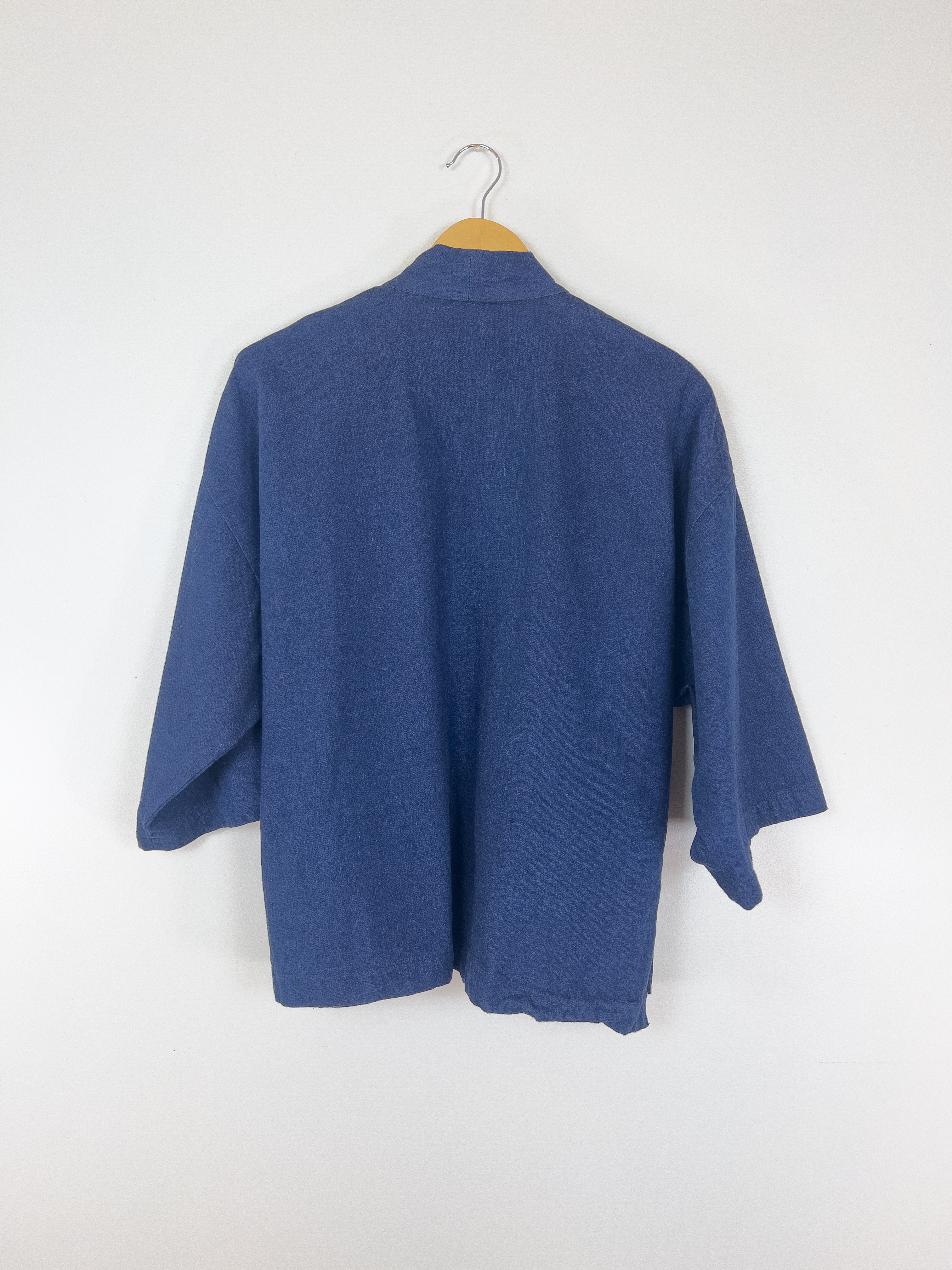 Indigo Cotton Kimono Jacket