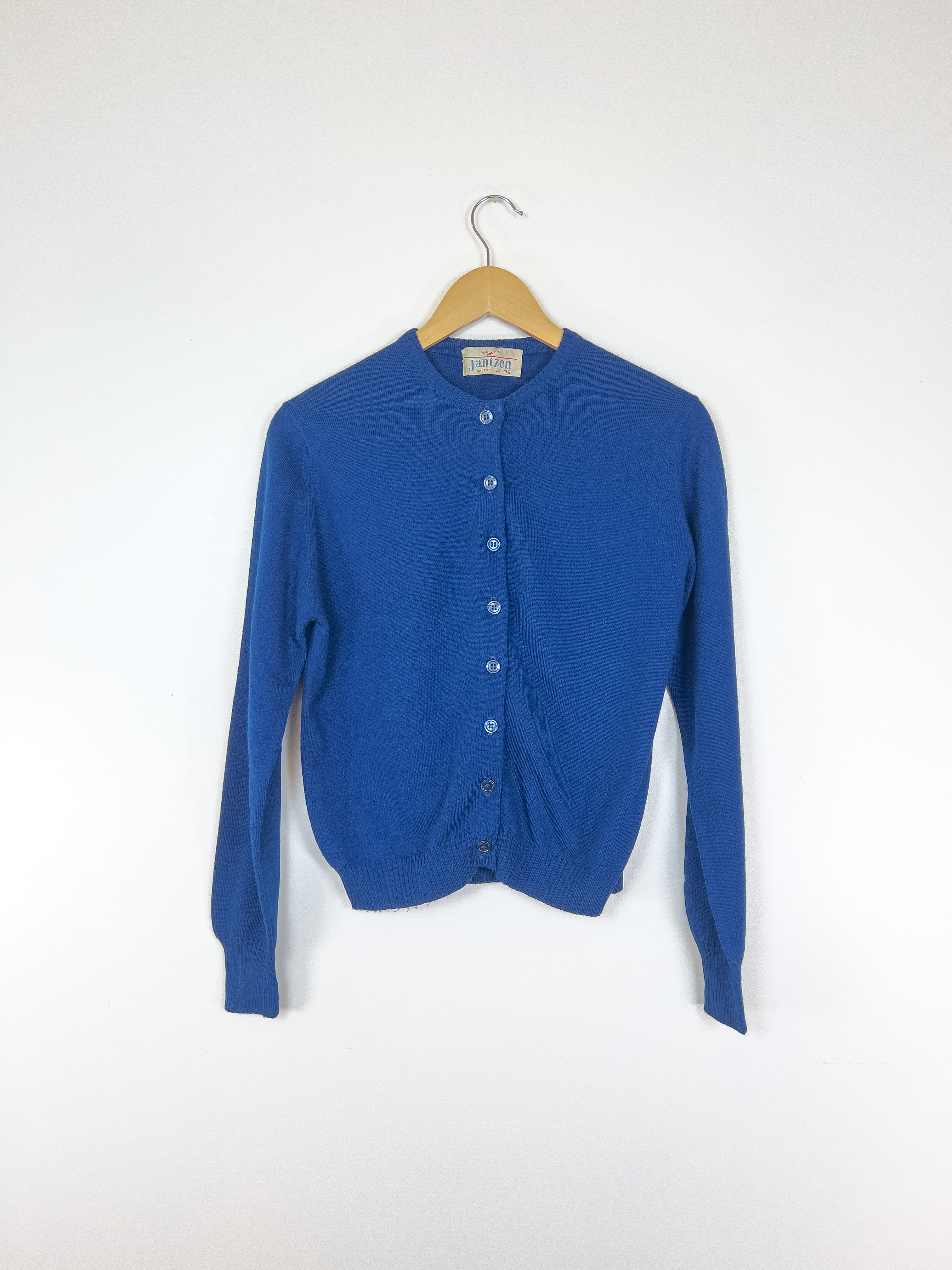 Blue Jantzen Cardigan
