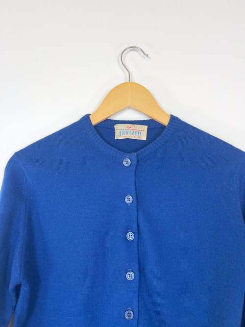 Blue Jantzen Cardigan