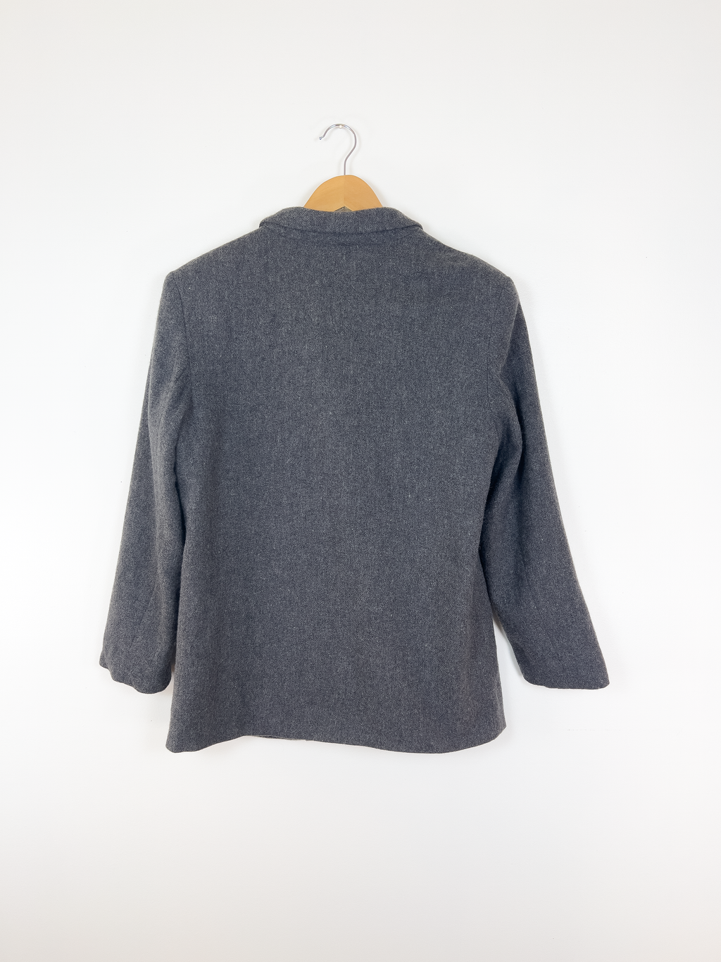 Gray Wool Blazer