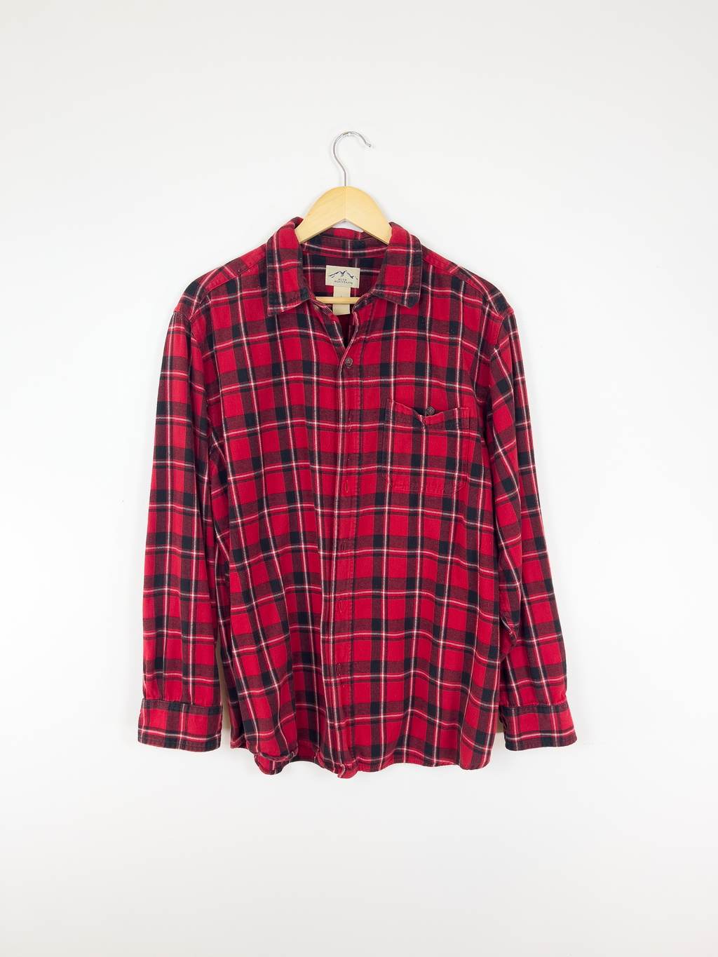 Red and Black Flannel Shirt