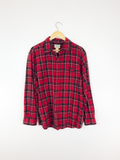 Red and Black Flannel Shirt