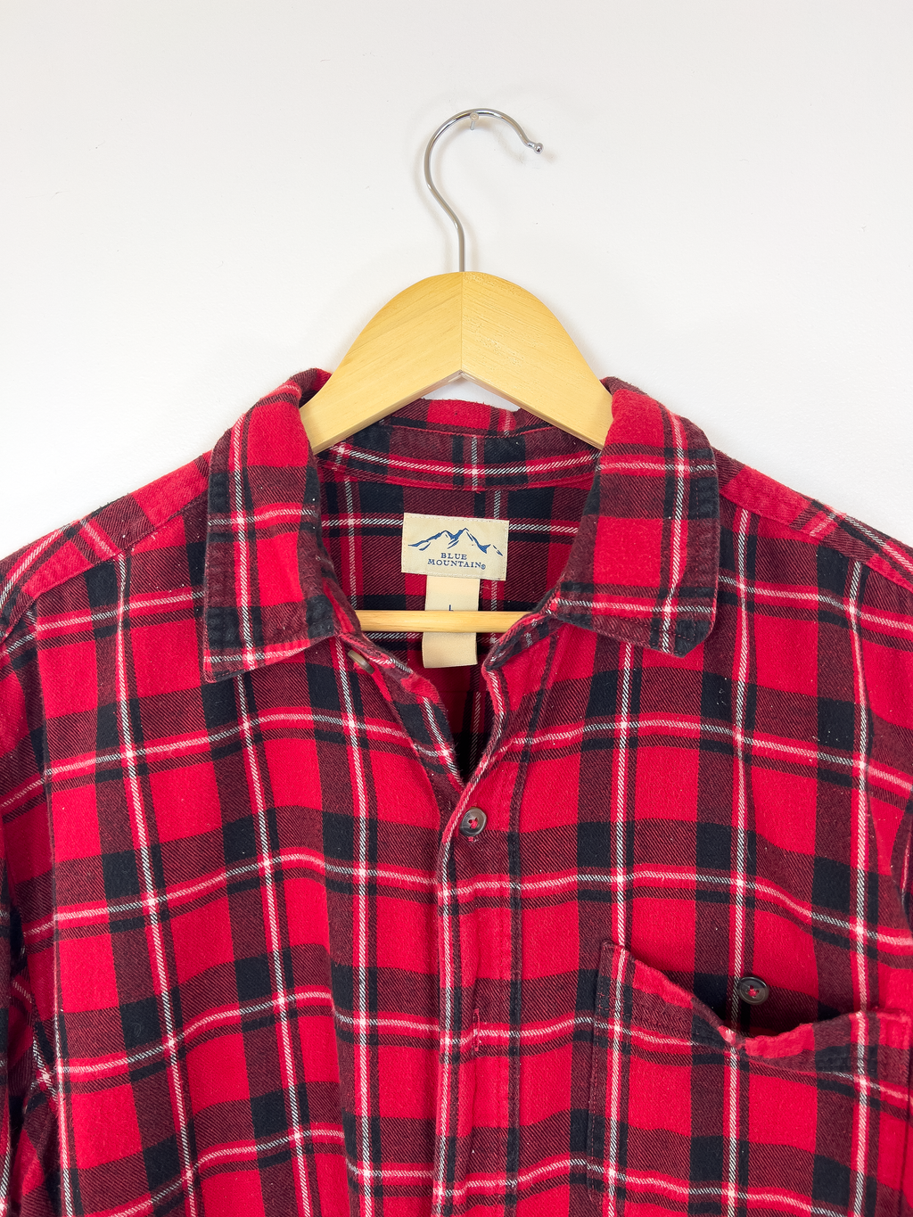 Red and Black Flannel Shirt