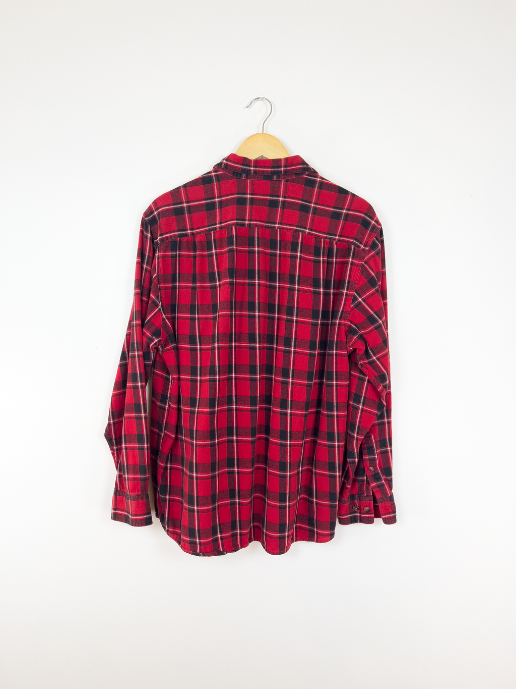 Red and Black Flannel Shirt
