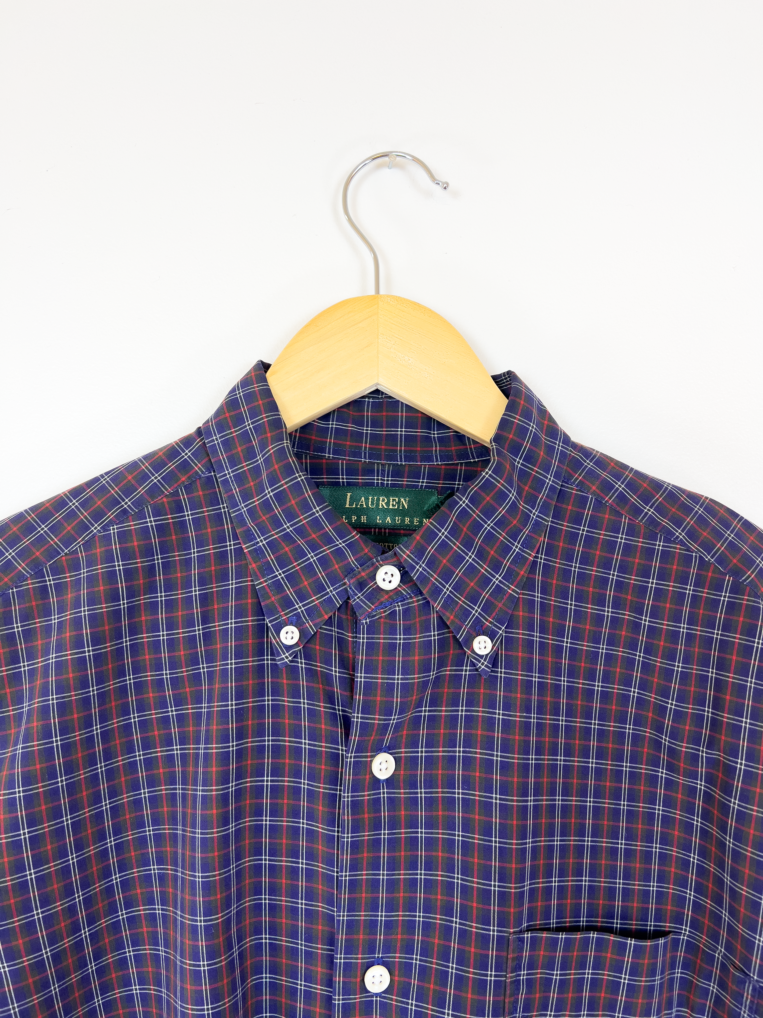 Lauren Ralph Lauren Plaid Button-Up Shirt