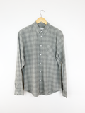Billy Reid Gray Button-Up