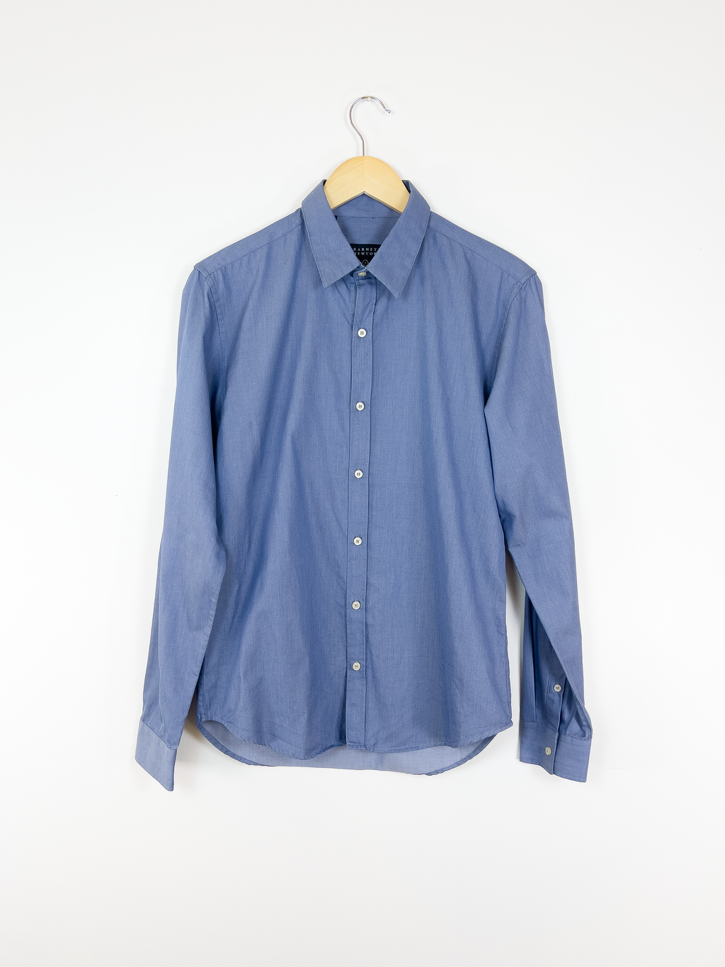 Barney's Blue Oxford Shirt