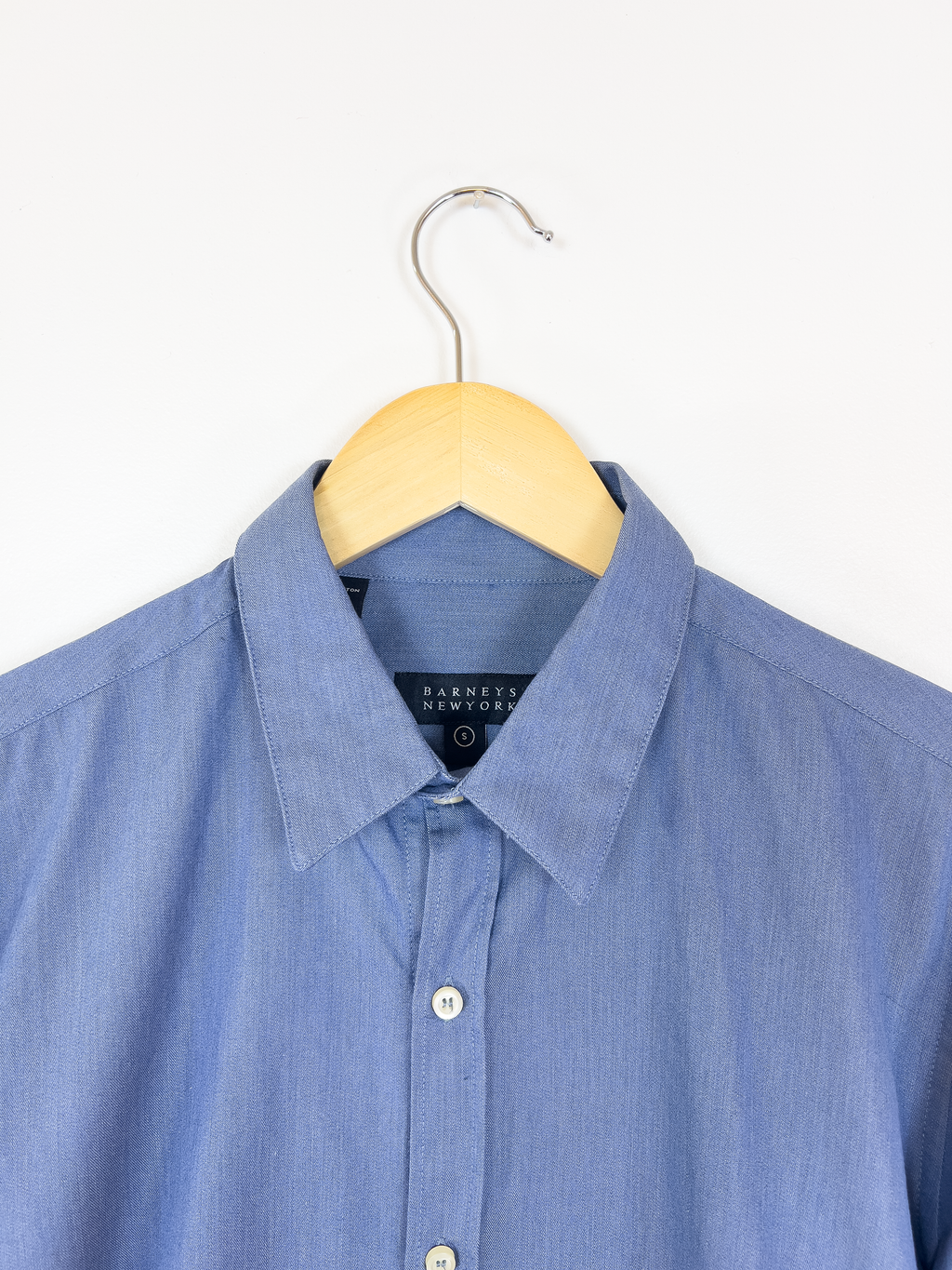 Barney's Blue Oxford Shirt