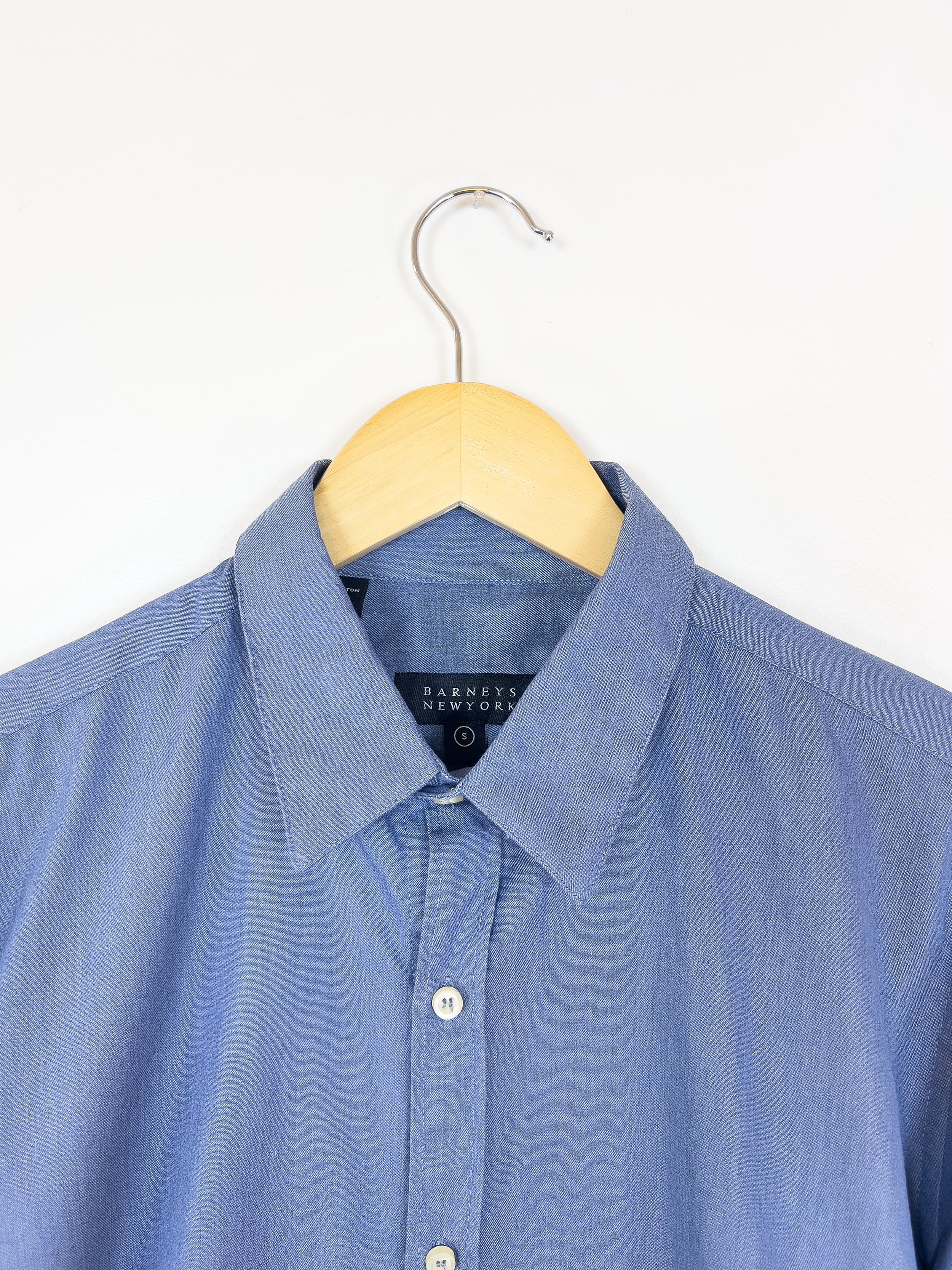 Barney's Blue Oxford Shirt