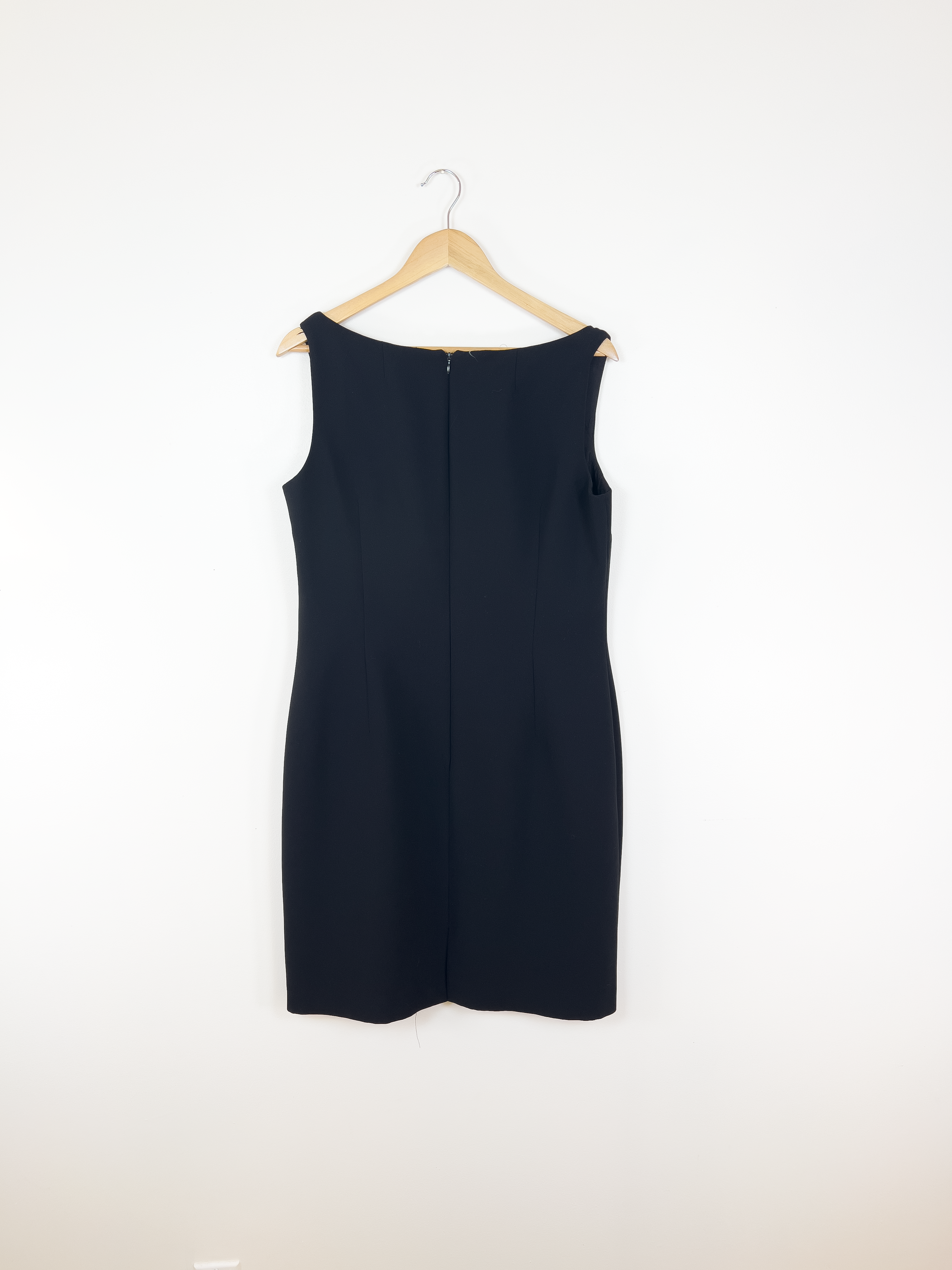 Patricia Moss Black Sheath Dress