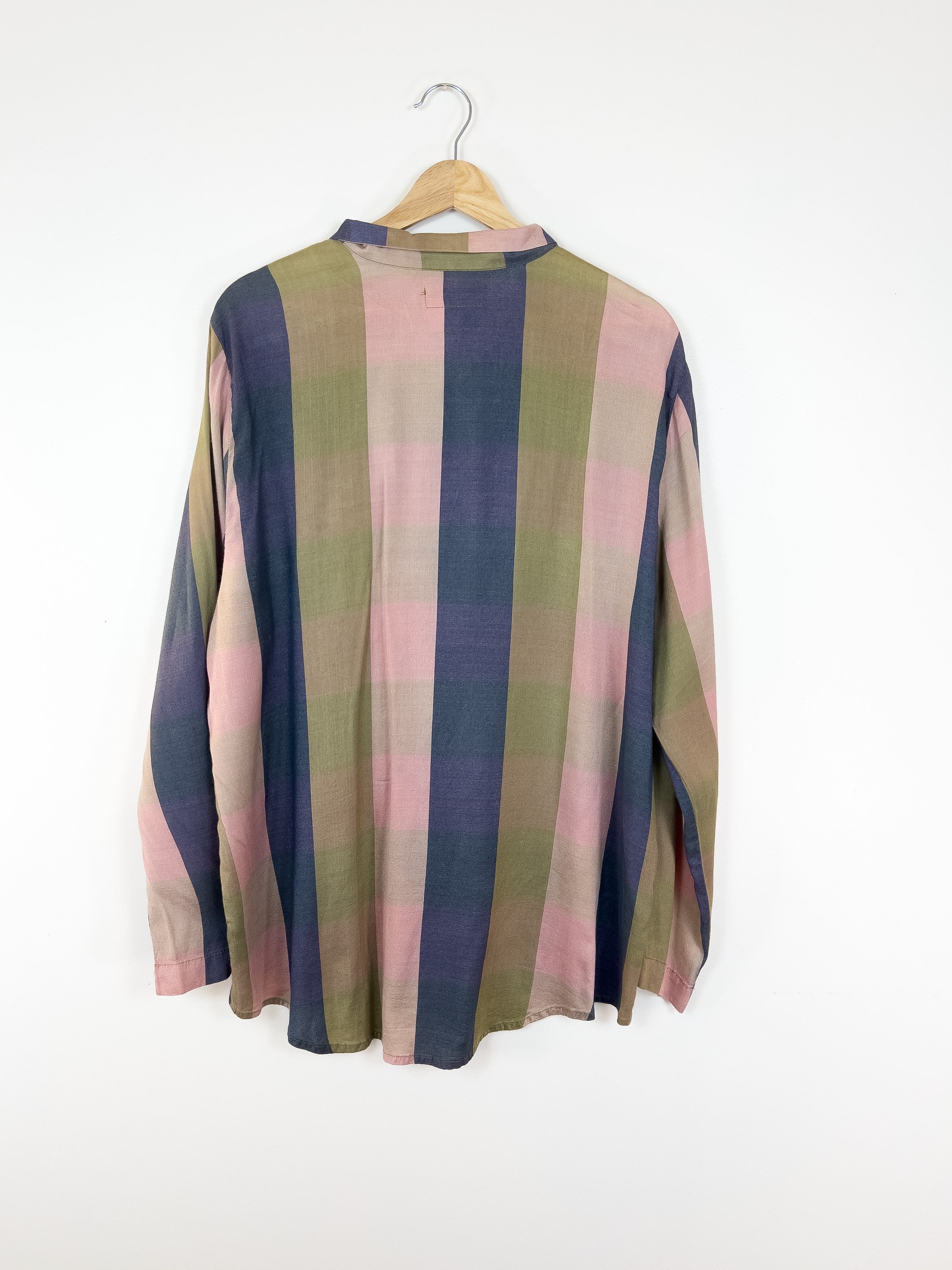 Flax Multicolor Striped Button-Up