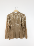 Embroidered Floral Blouse