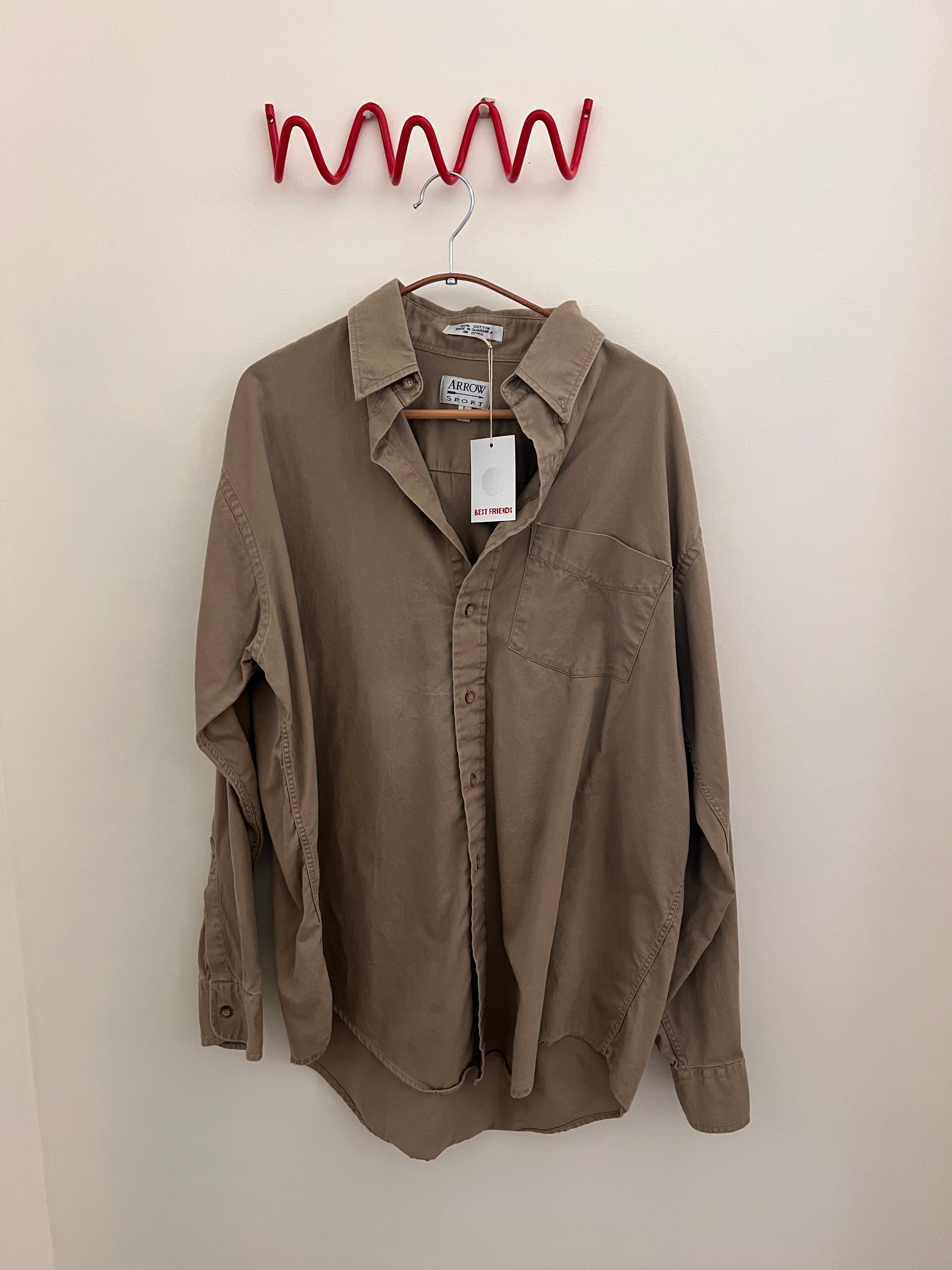 Arrow Khaki Button Down