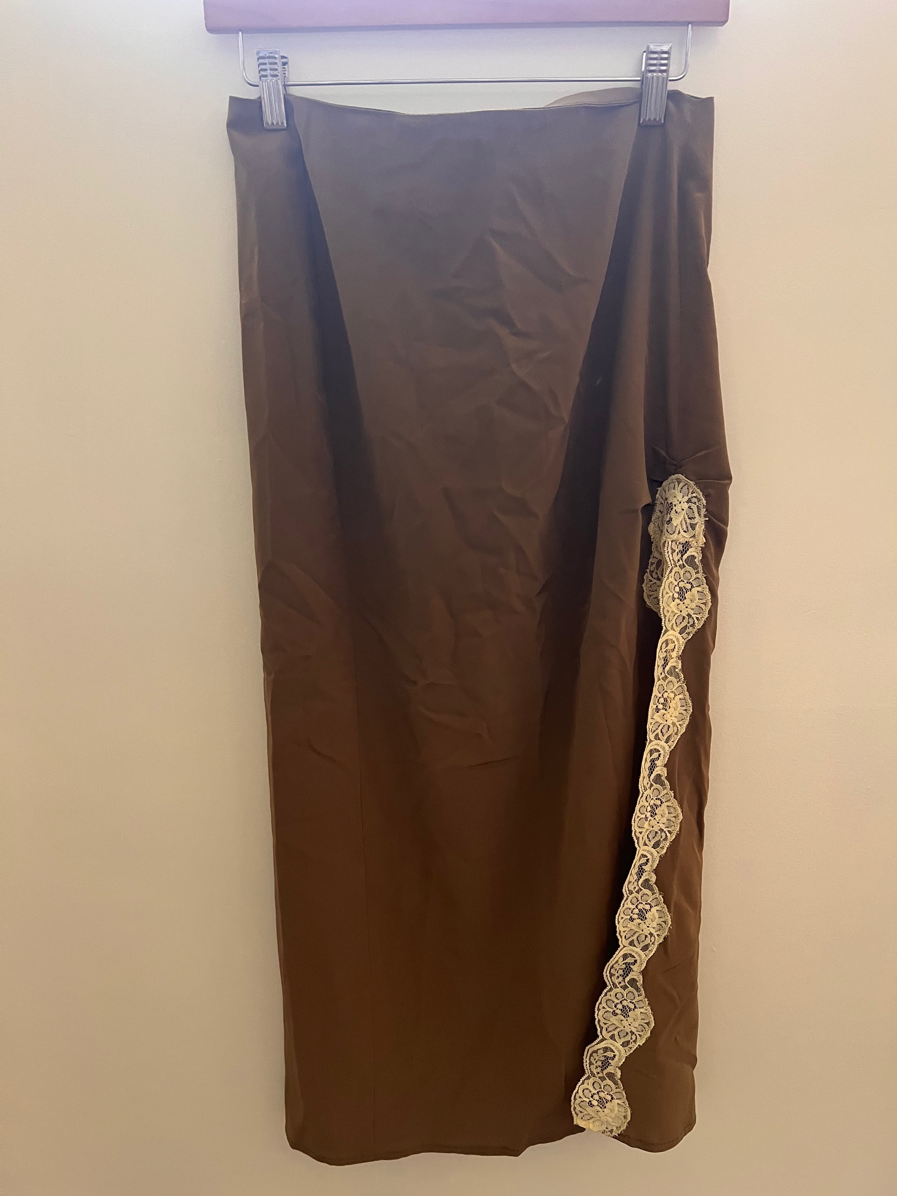 Petite Pios Silk Skirt