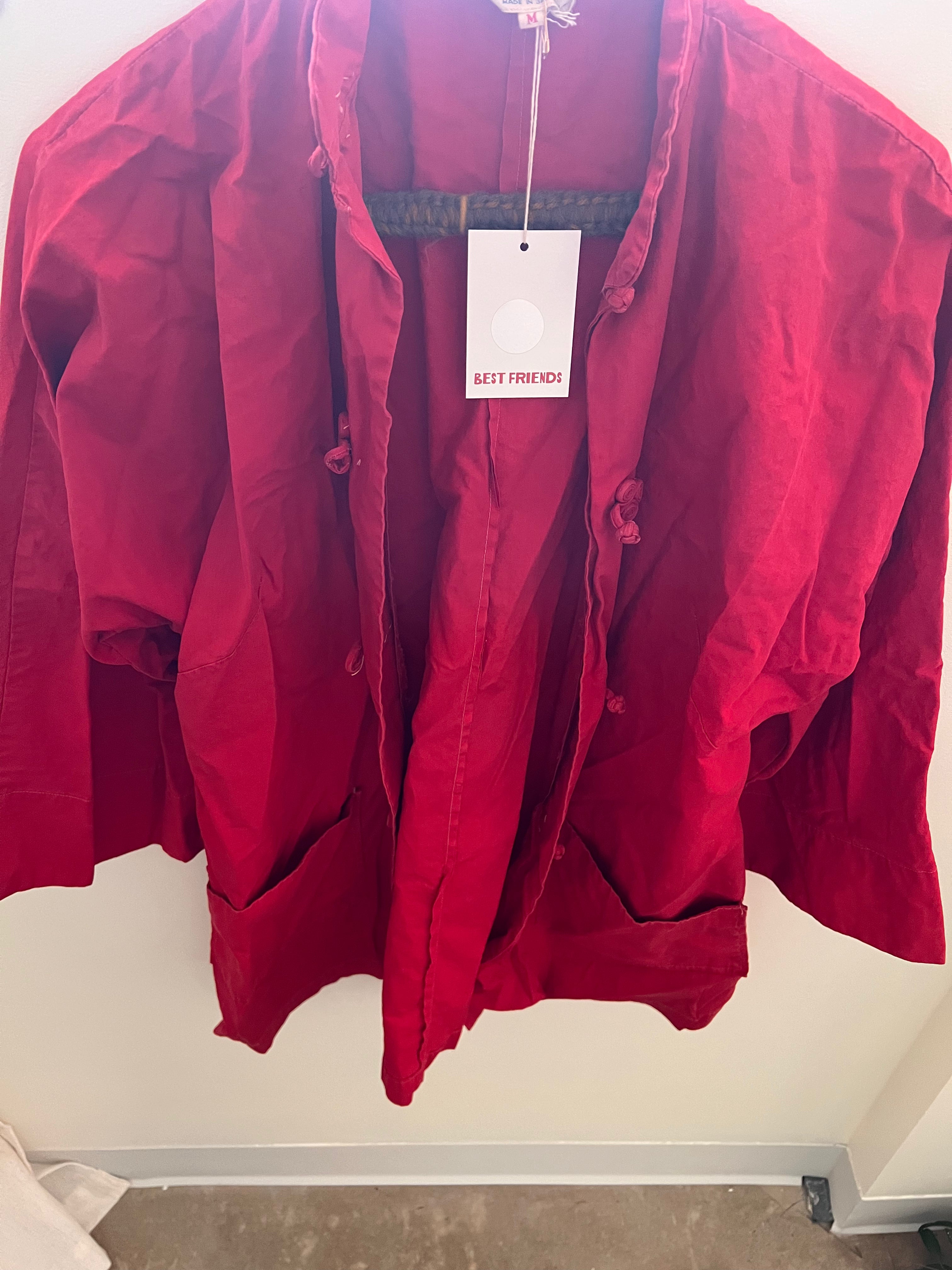 Red Frog Toggle Shirt