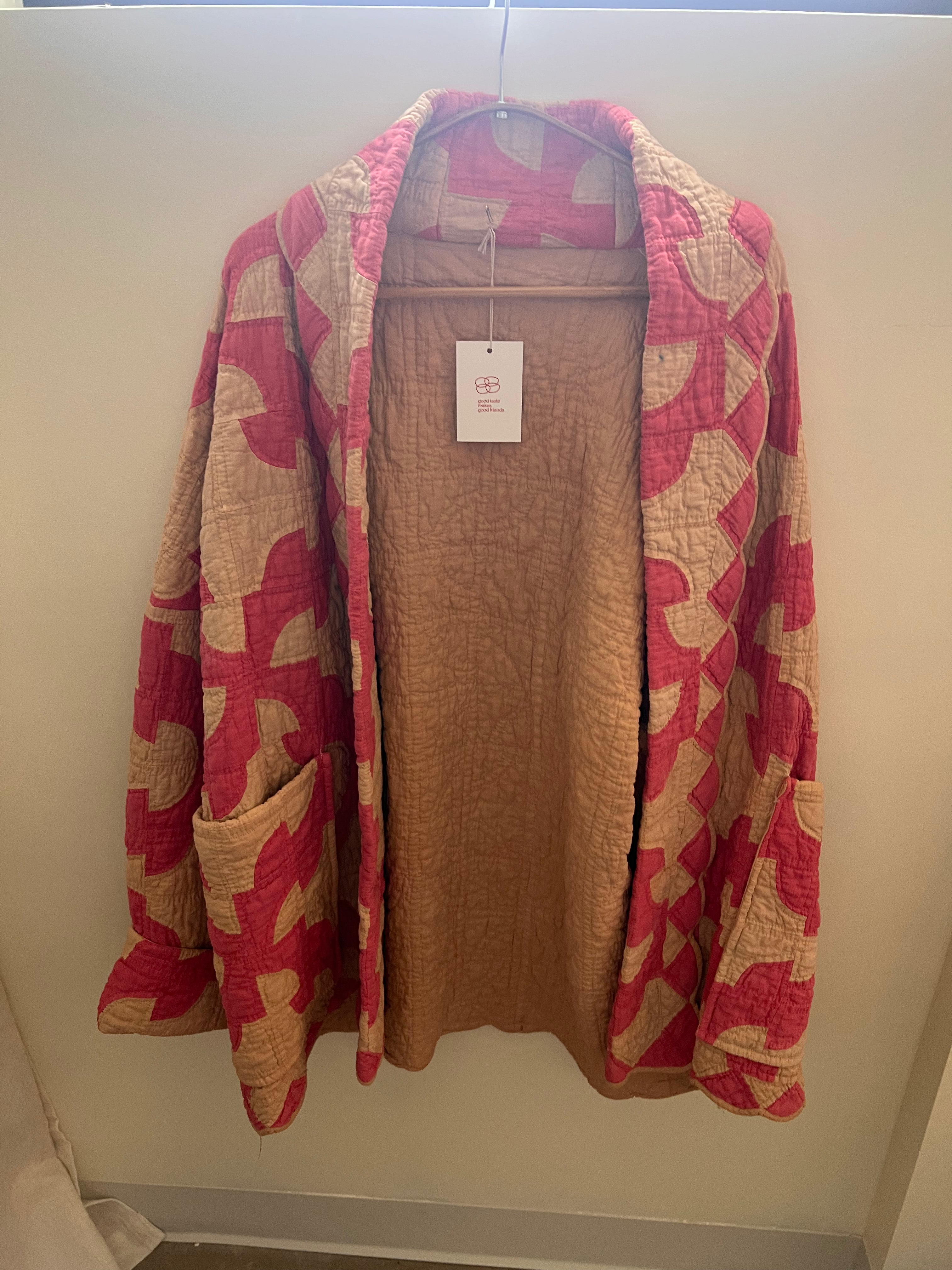Pink Quilt Jacket