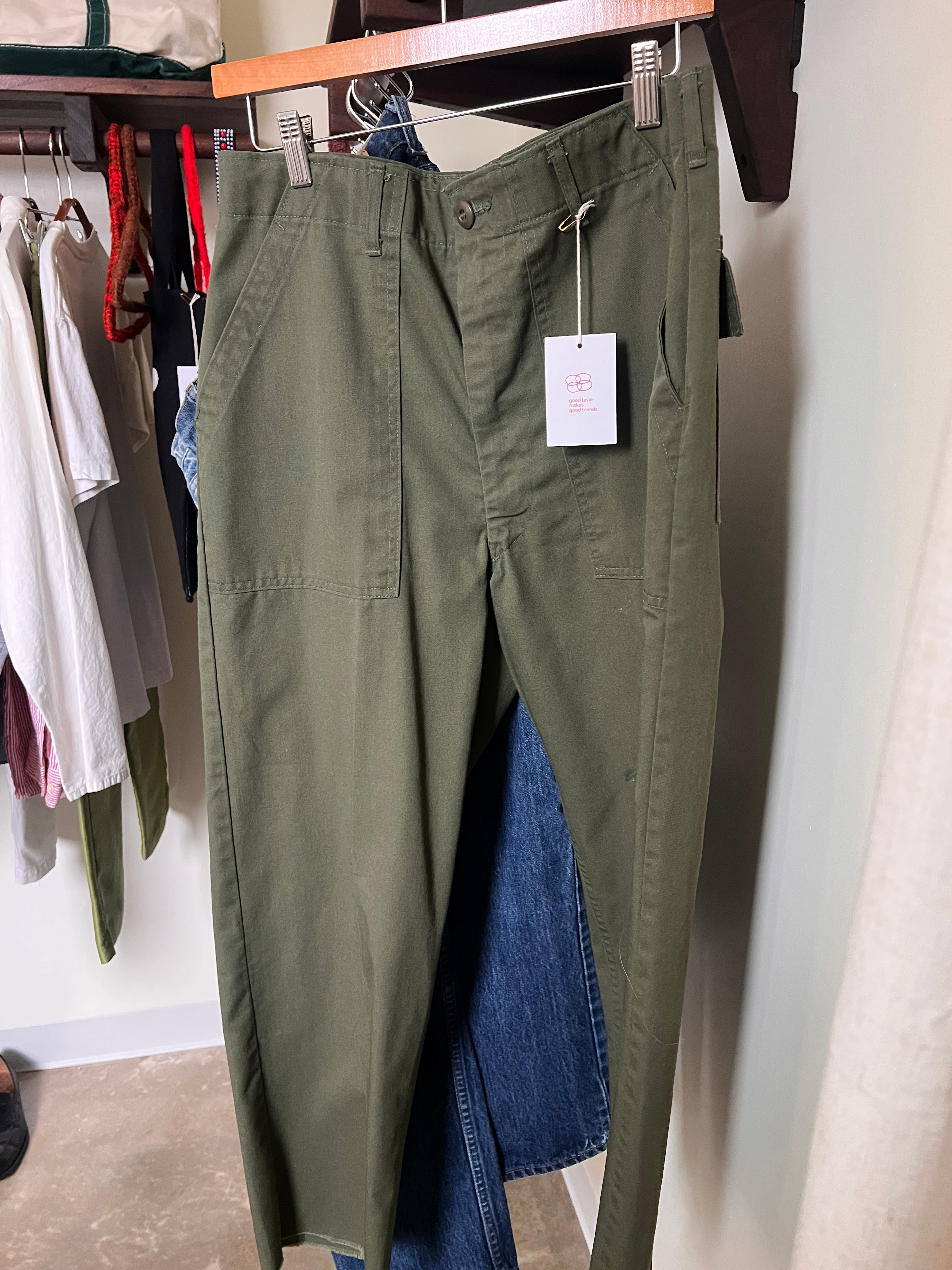 Green Fatigues 34x31