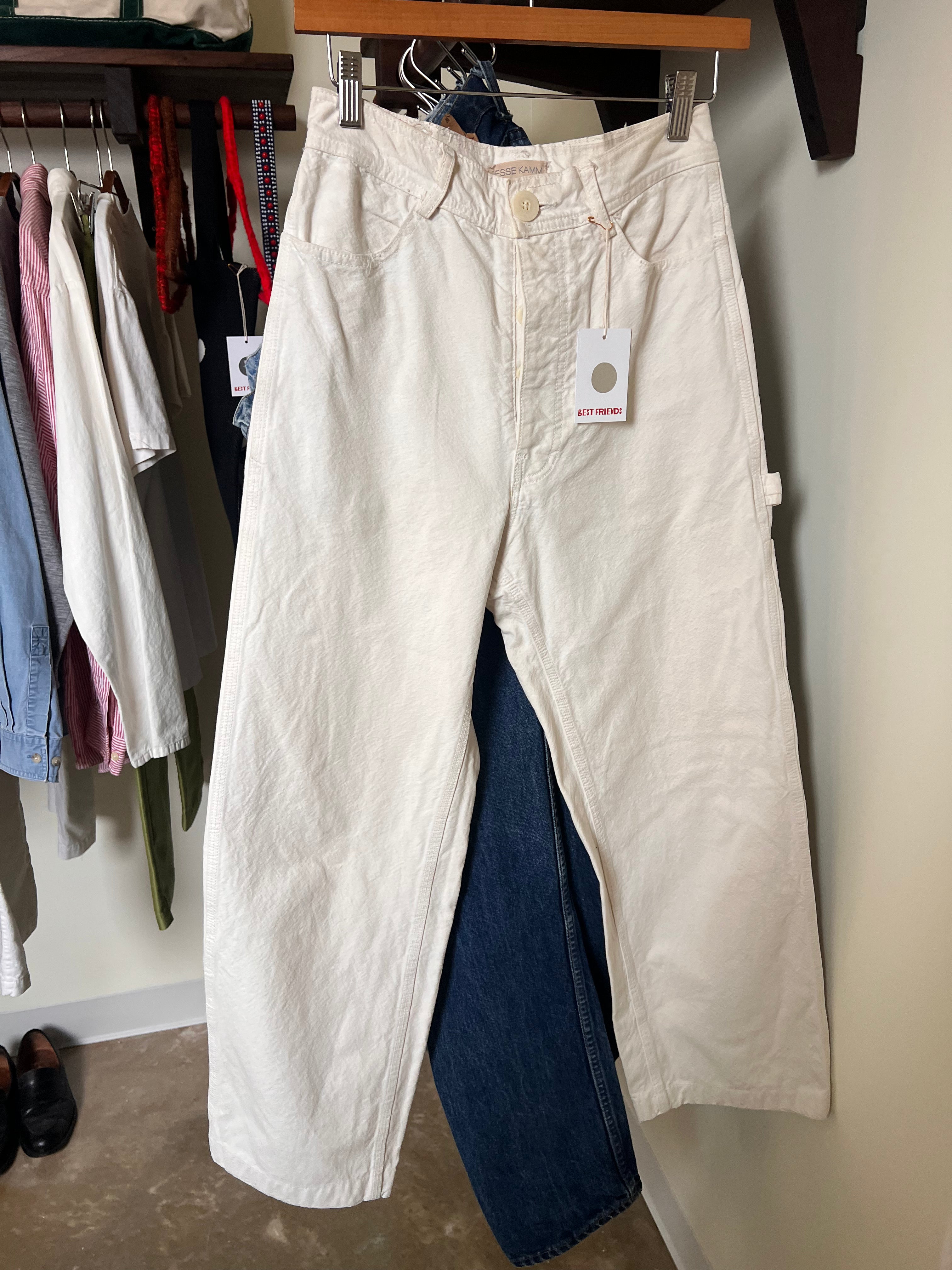 Jesse Kamm Handy Pant White