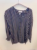 Vintage silk stripe shirt
