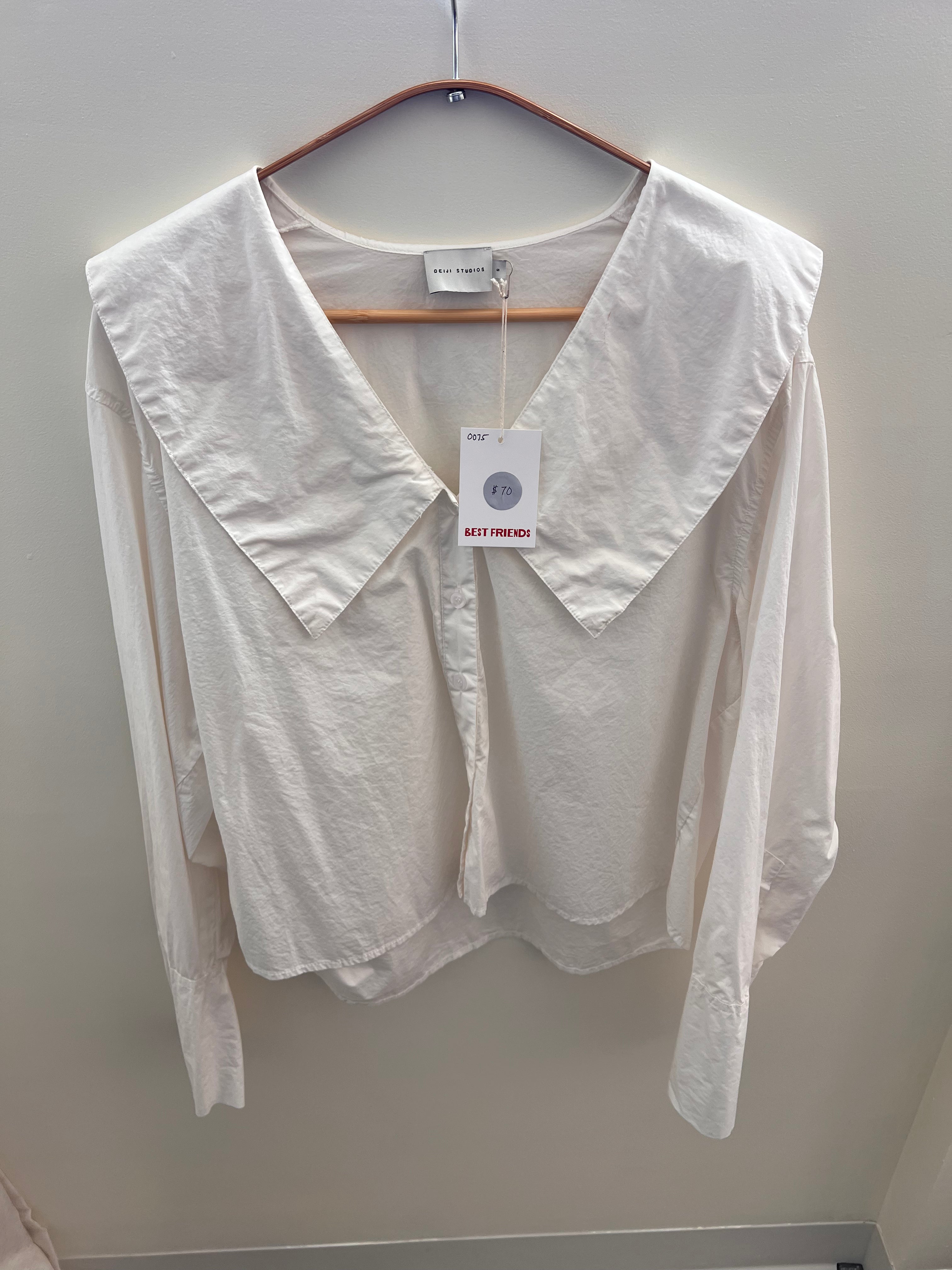 Deiji Studios Collar Top