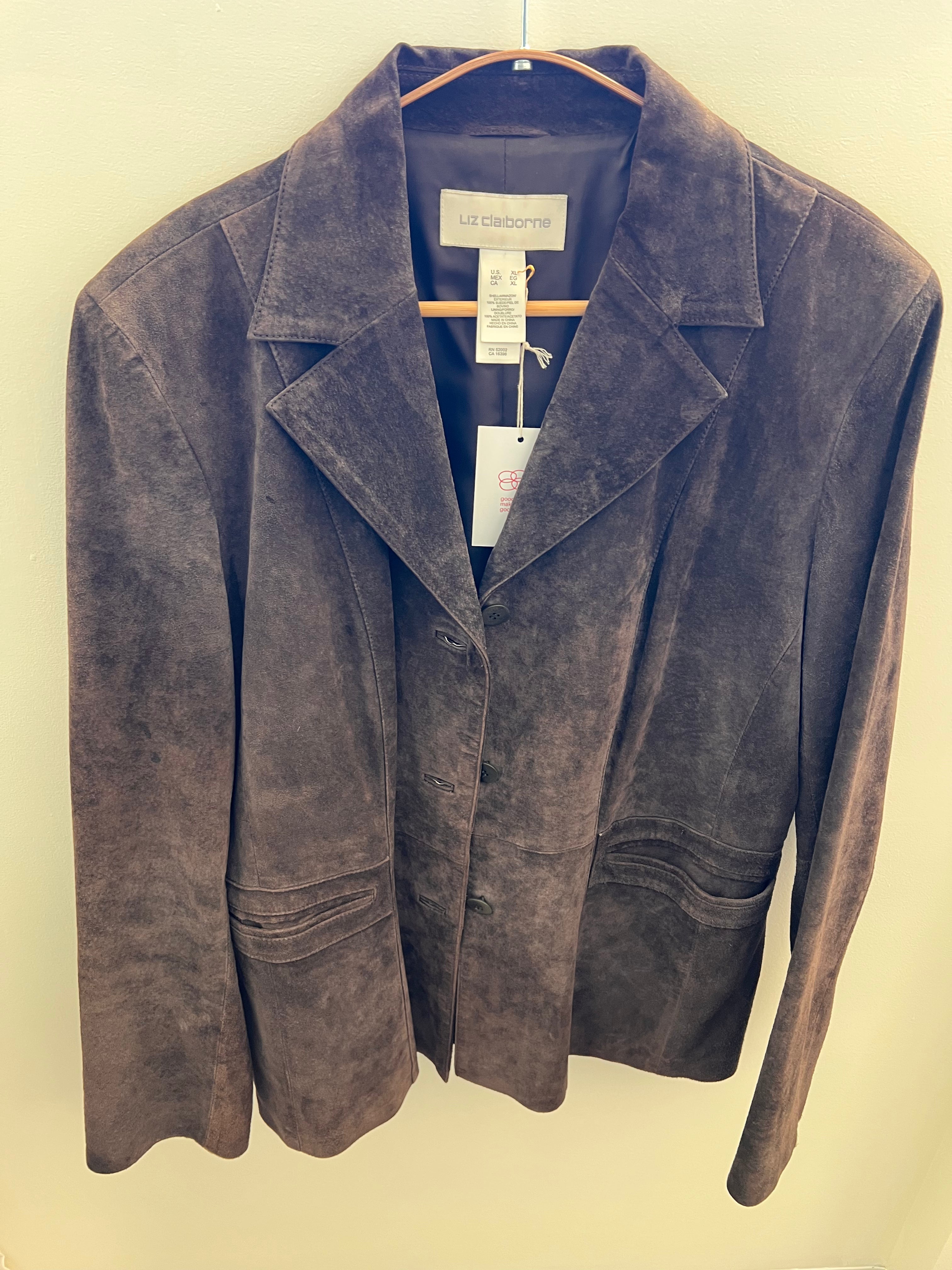 Liz Claiborne Suede Jacket