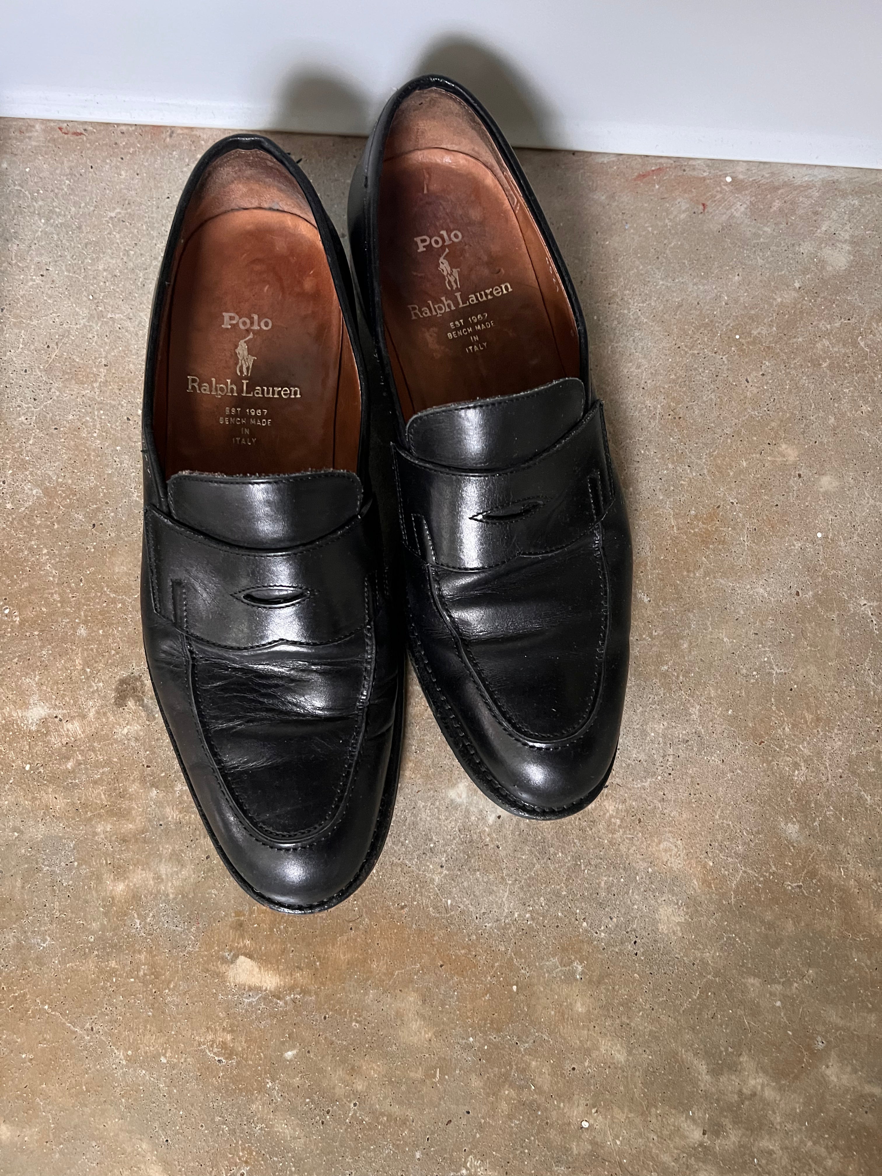 Black Ralph Lauren Loafers