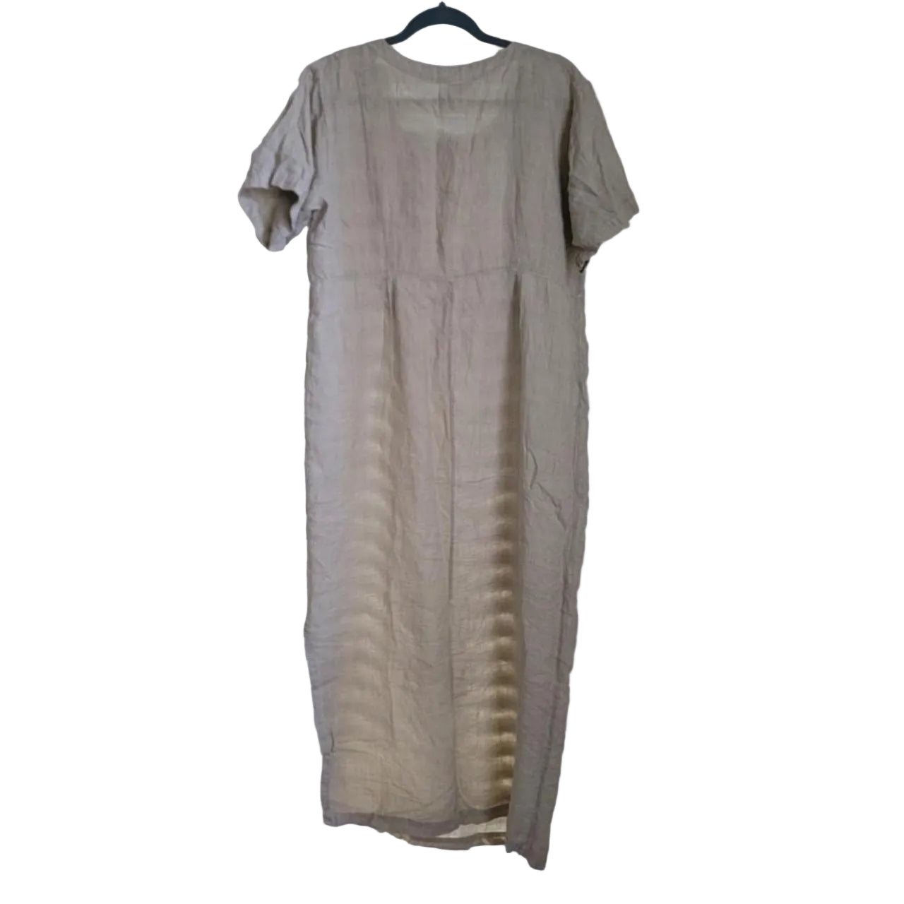 Tan Linen Dress