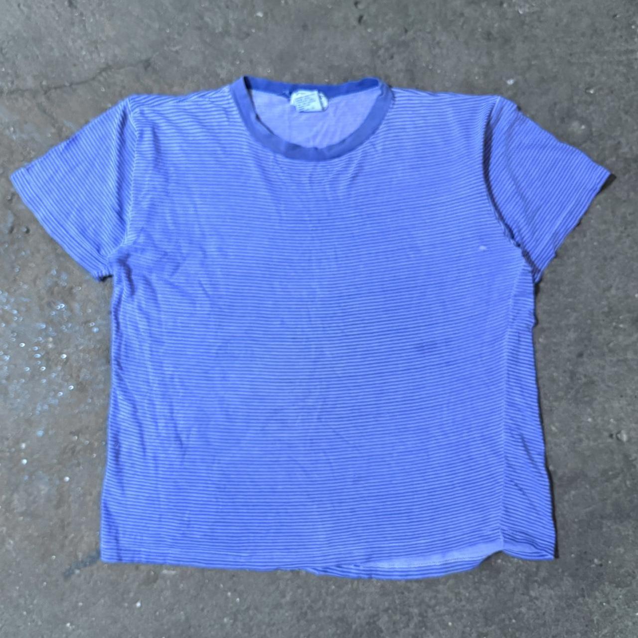 Purple Stripe Tee