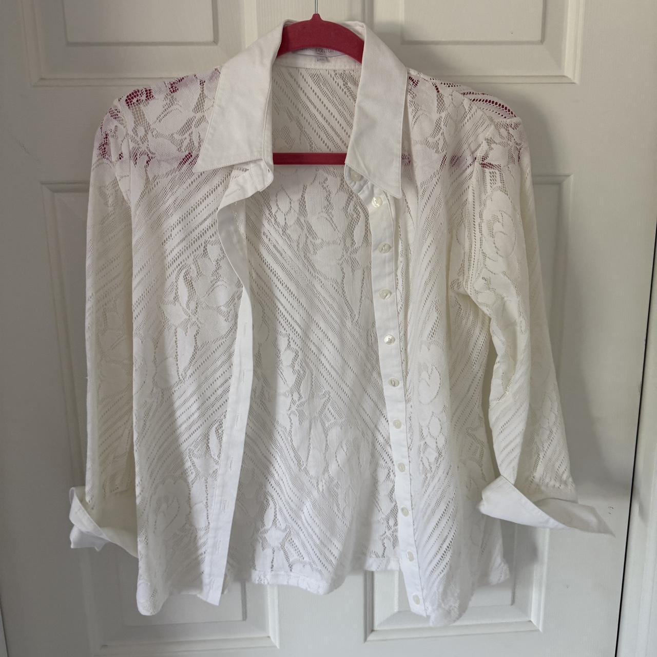 Anne Fontaine Lace Tee