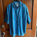 Tomato Blue Button Up