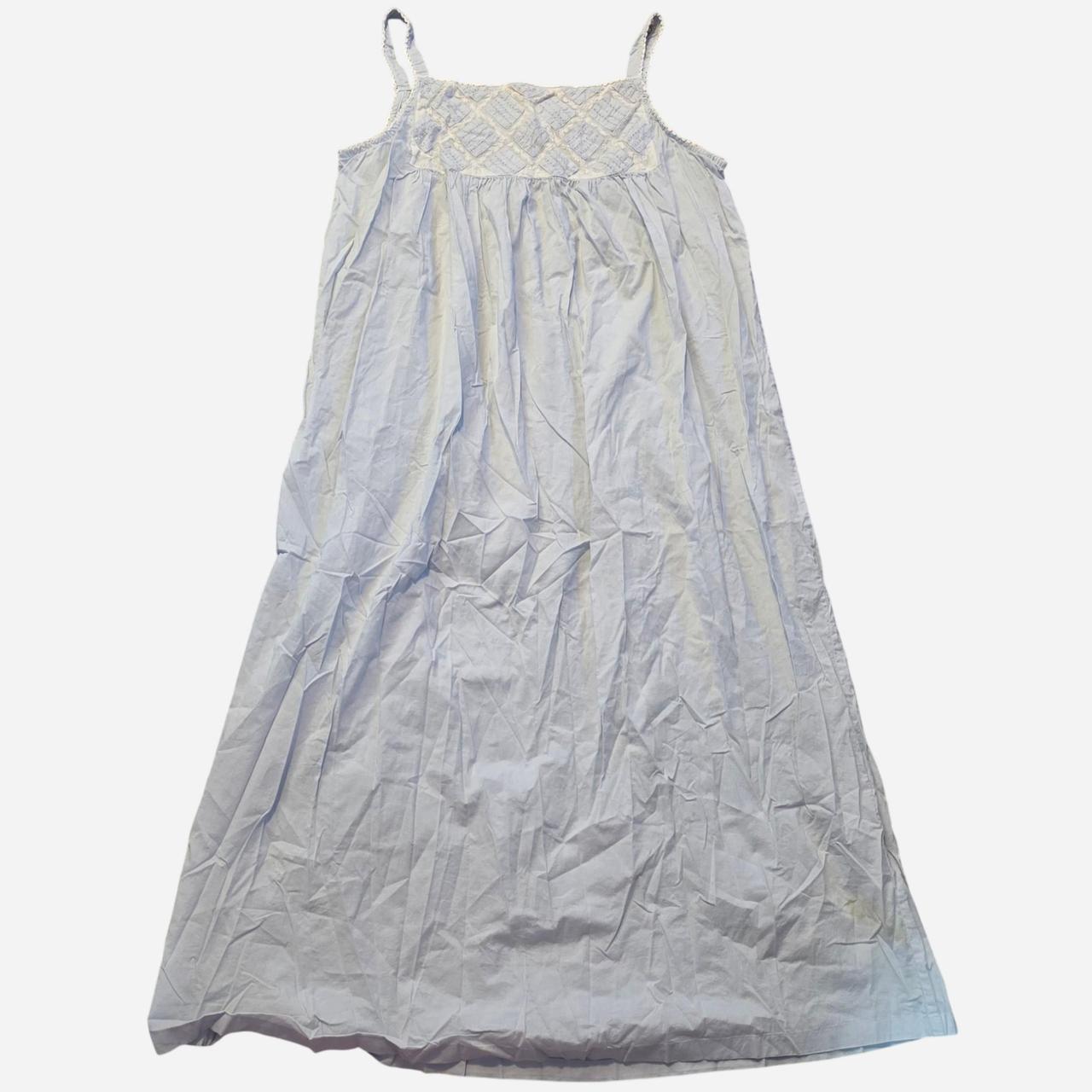 Blue Cotton Dress