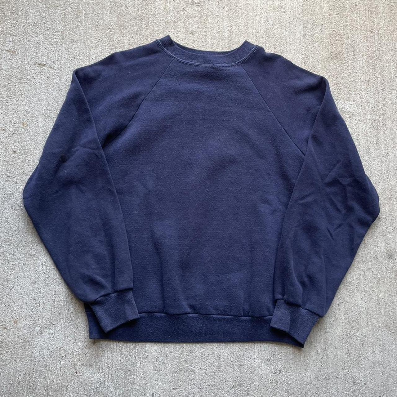 Navy Raglan