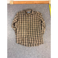 Vintage Brown Button Up