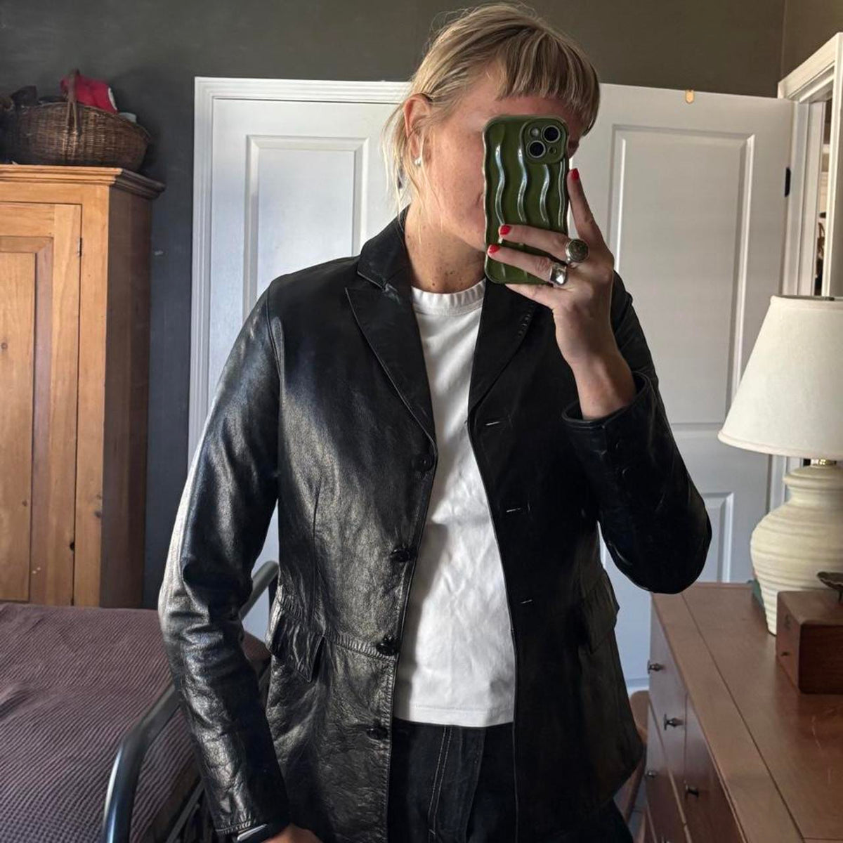 Vintage Gap Leather Jacket