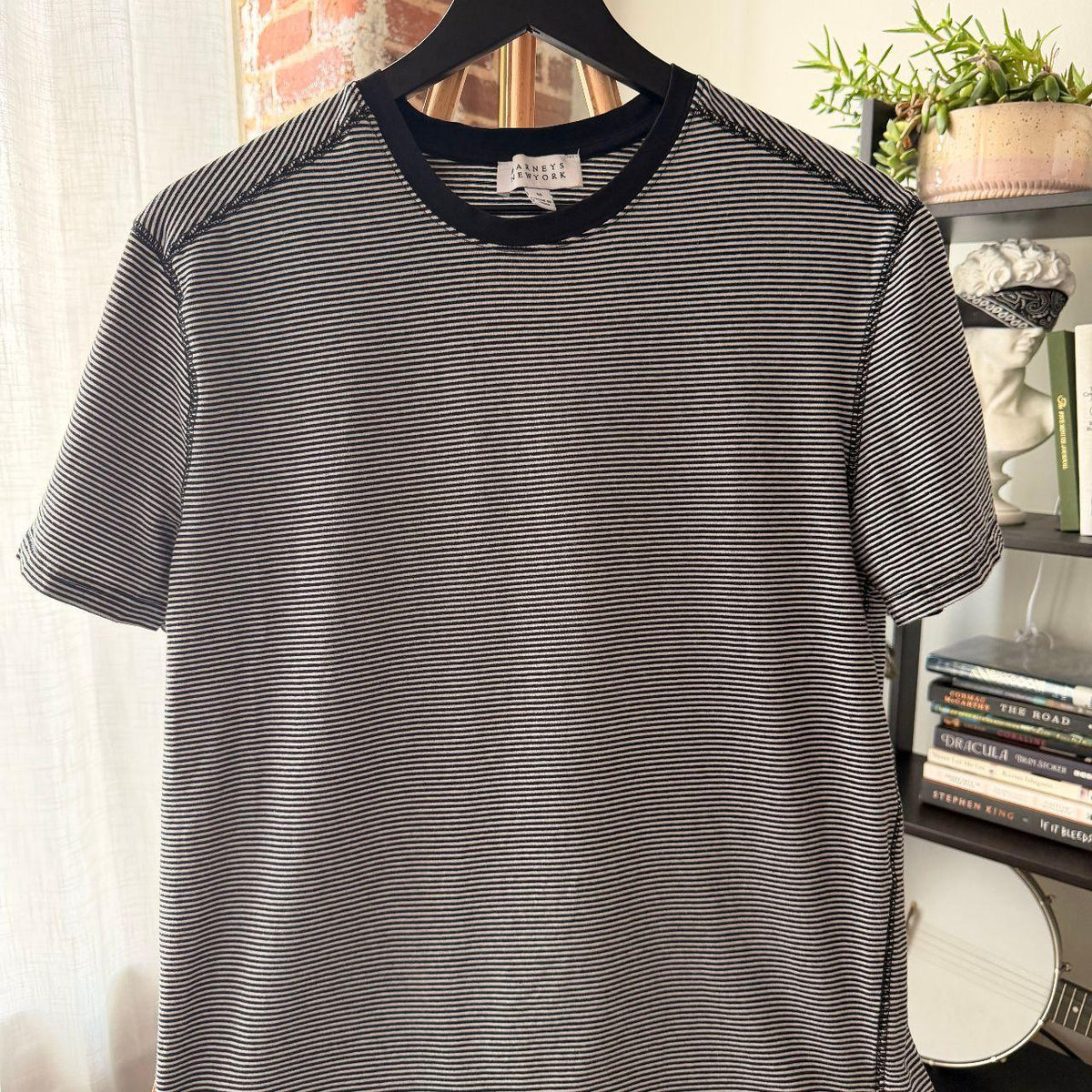 Striped Black T-Shirt