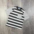 Vintage Black& White Stripe Top