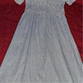 Blue White Dress
