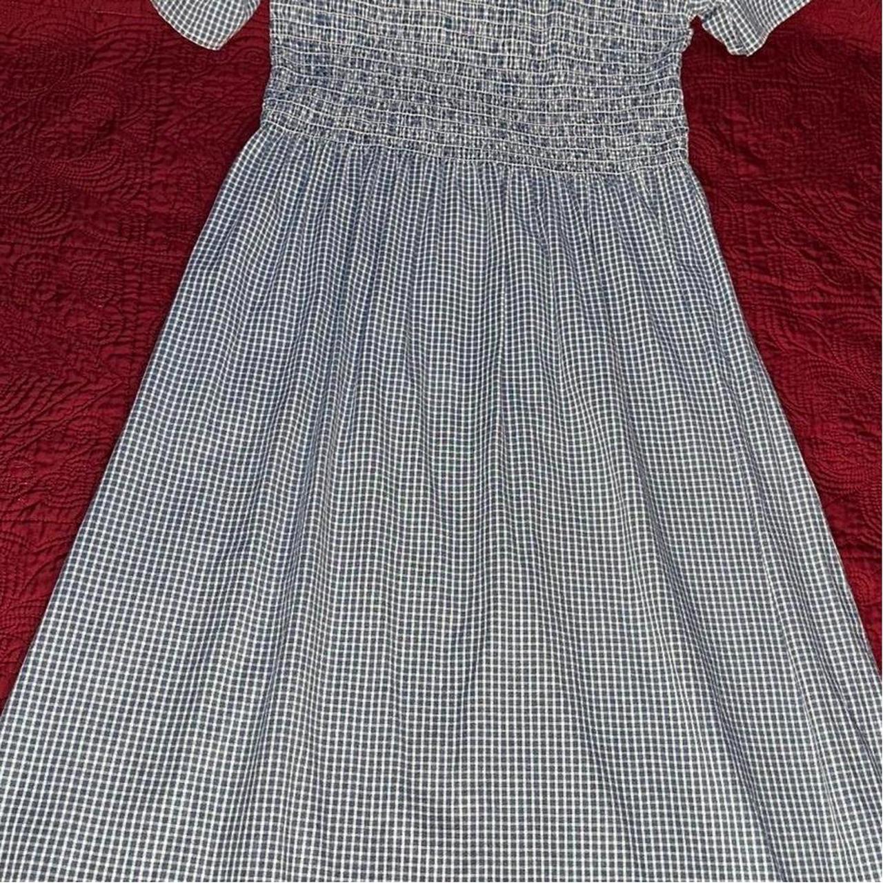 Blue White Dress