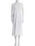 Deiji Studios V-Neck Long Dress