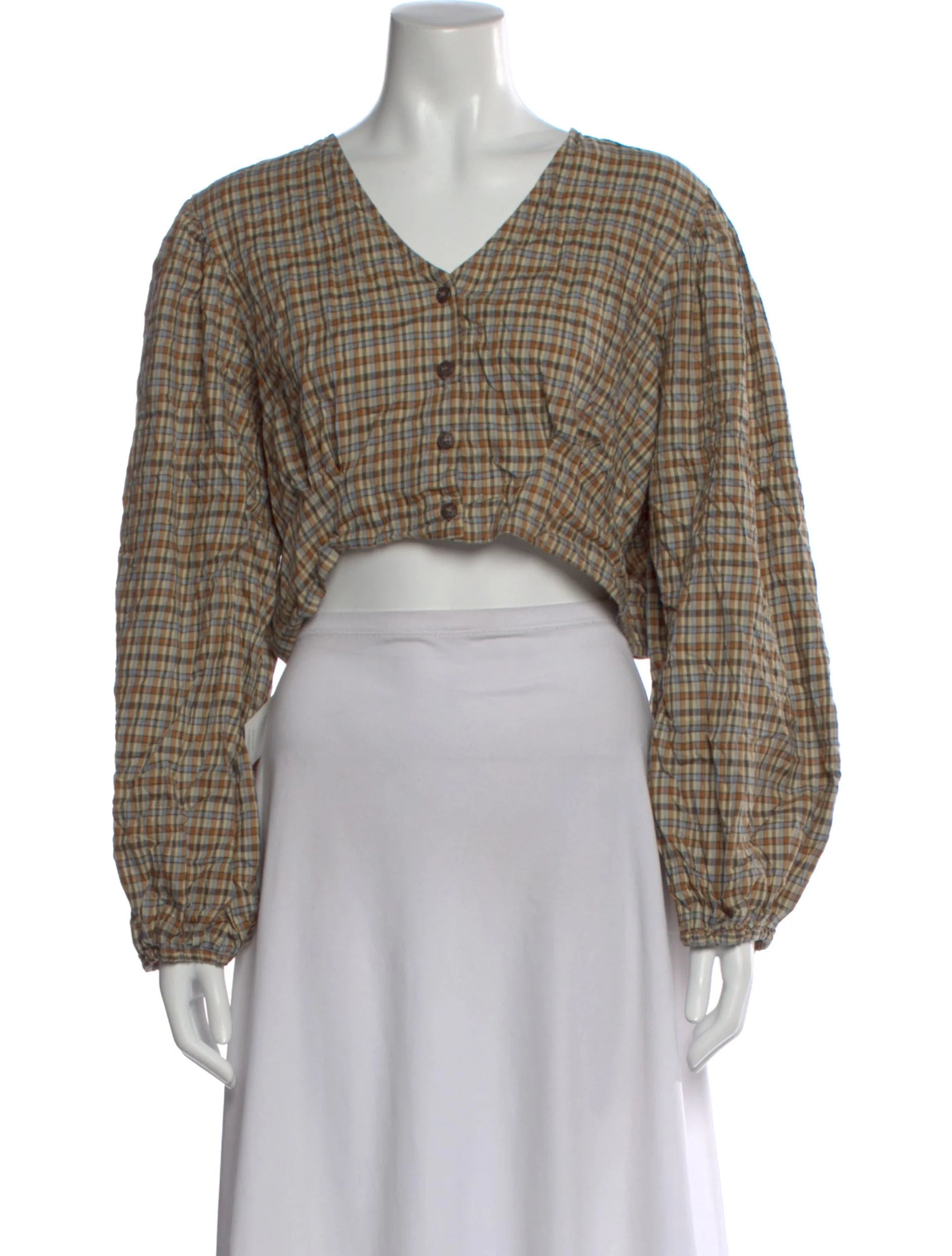 Selva Negra Plaid Top