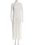 St. Agni Crew Neck Long Dress