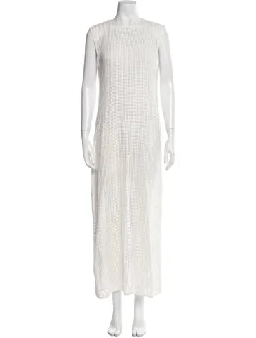St. Agni Crew Neck Long Dress