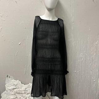 Black Sheer Dress