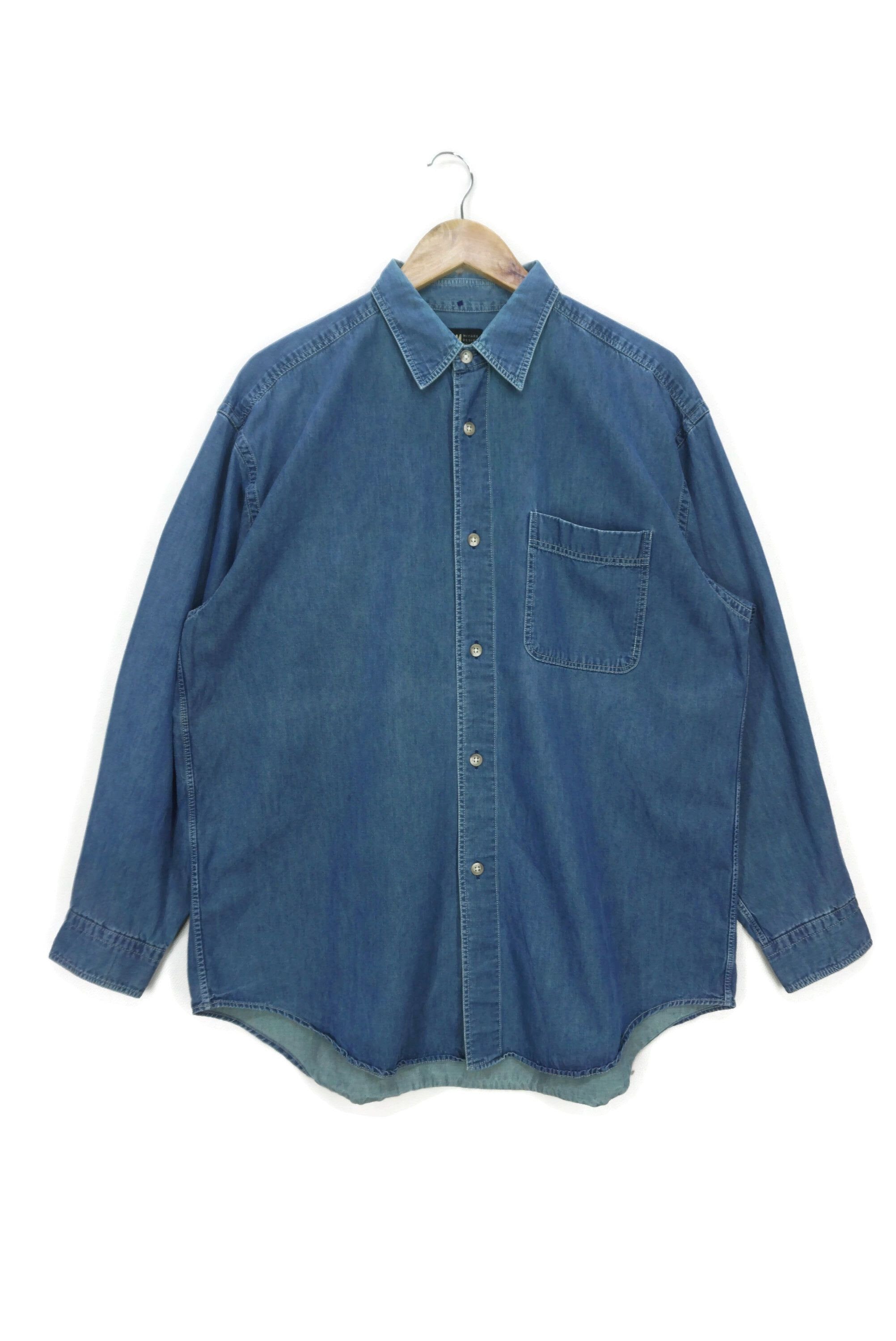 Issey Miyake Denim Button Up